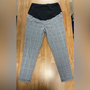 Time and Tru Blue and Black Maternity Pants